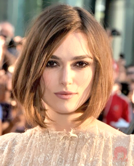 coupe cheveux carre keira knightley